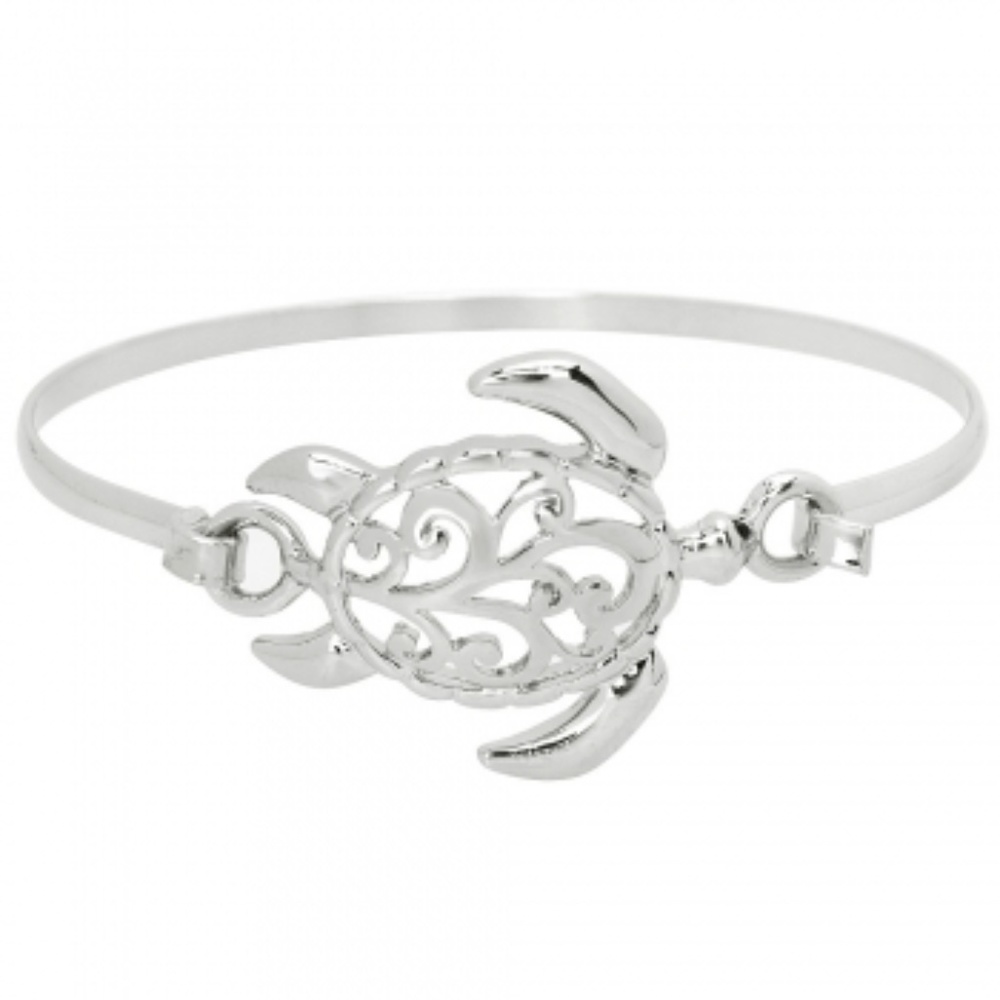 TURTLE CLASP BANGLE